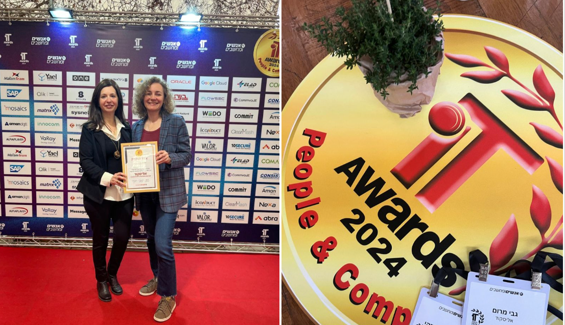 IT Awards 2024 — גבי מרום ואליסקוד — זוכות פרס People & Companies 2024