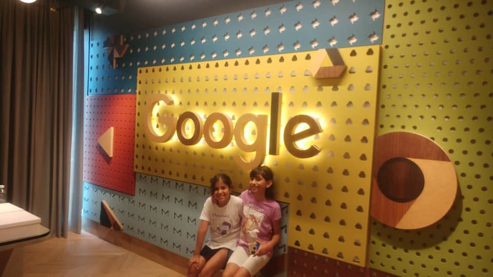 ביקור במשרדי Google